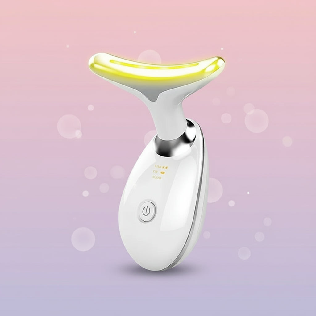 7 Colors anti Wrinkle Facial Massager Neck Face Beauty Device Skin Tighten Facial Lift Device Reduce Double Chin Skin Care Tool